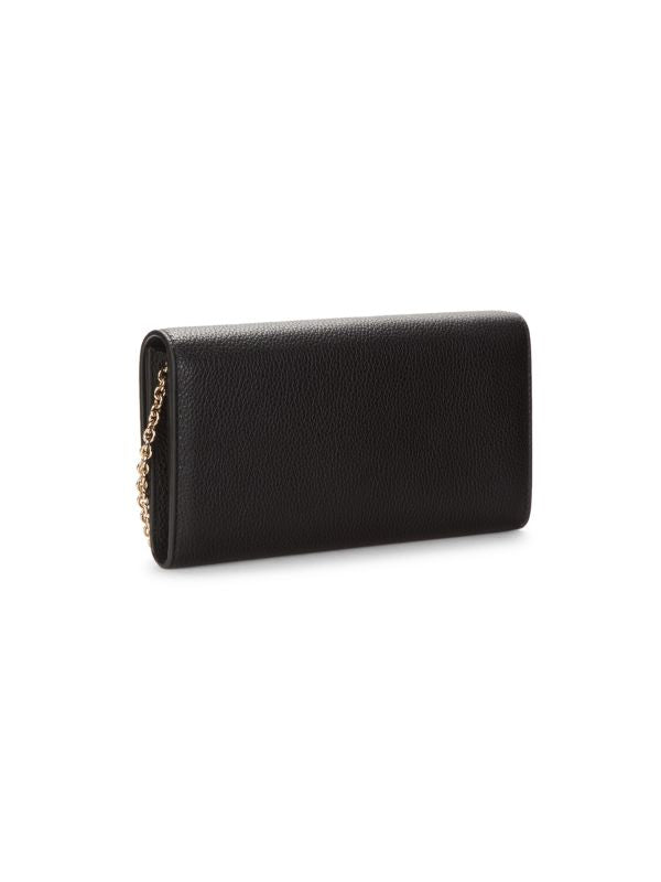 SALVATORE  FERRAGAMO GANCINI WALLET ON CHAIN