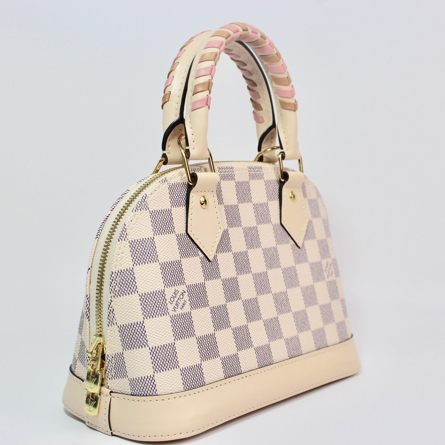 LV ALMA BB Azur Braided Limited Edition