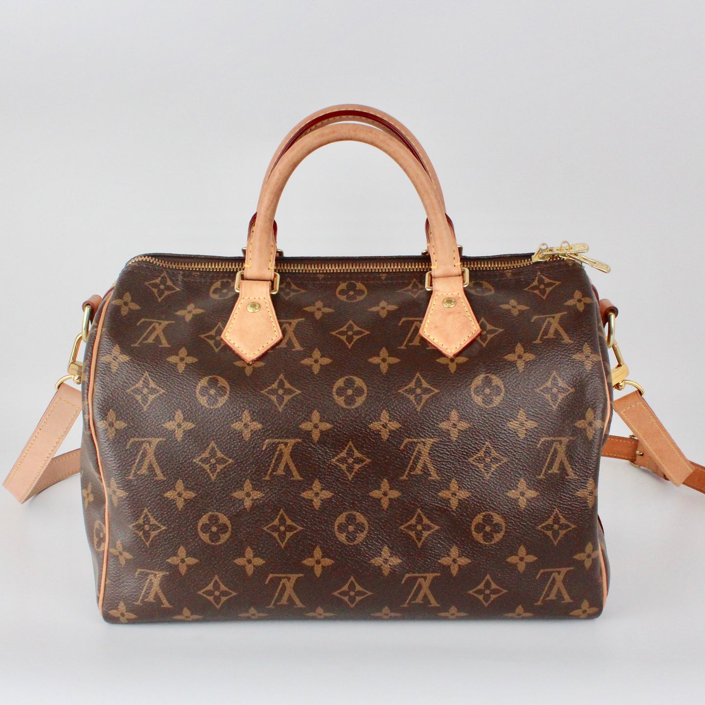 LOUIS VUITTON MONGRAM SPEEDY 30 BANDOLIER